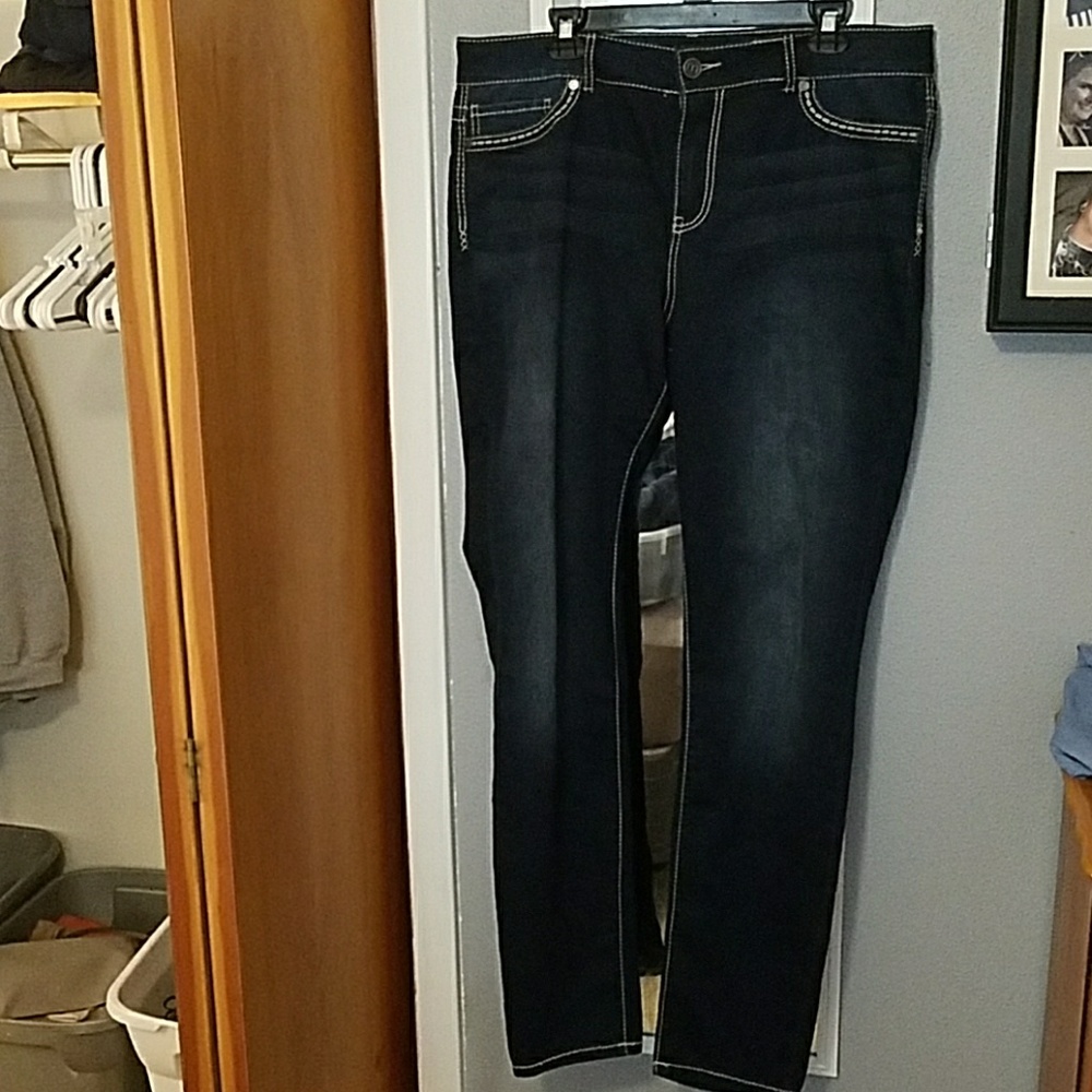 Dark jeggings
